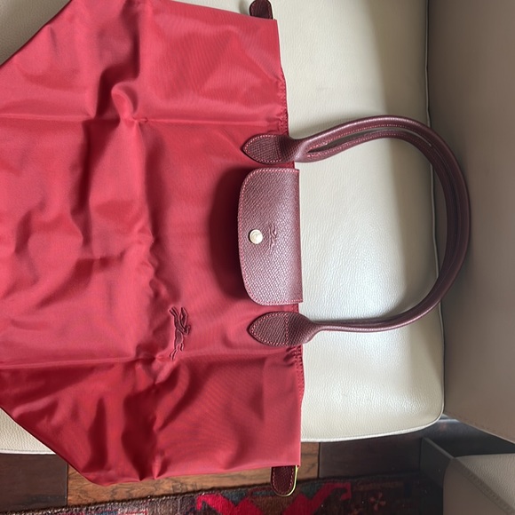 NWT Longchamp Le Pliage Original Large - Burgendy- this is authentic - Picture 2 of 6